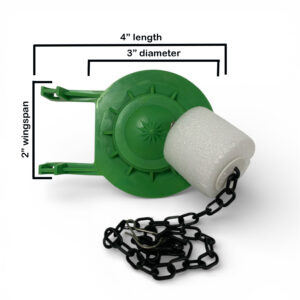 Premium 2-Inch Silicone Rubber Flapper Valve for Toilets – Leak-Proof & Long-Lasting