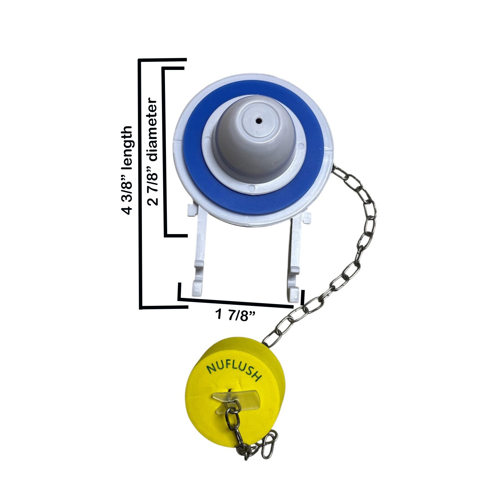 2-Inch American Standard Toilet Flapper Replacement – Buoy Keeps Flapper Up Longer