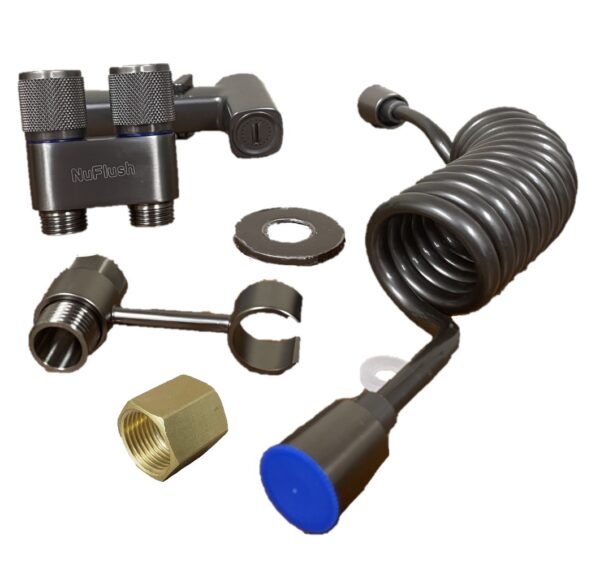 Bidet Sprayer with Swivel Bracket, includes Brass Adapter