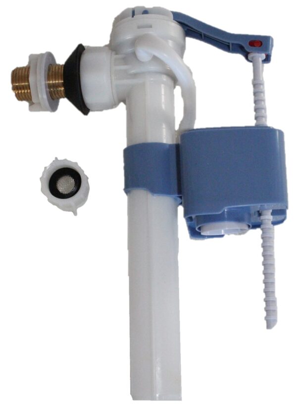 Side Mount Fill Valve, 1/2-inch Brass Connection with 7/8-inch Screened Adapter, Swiss Madison - Image 8