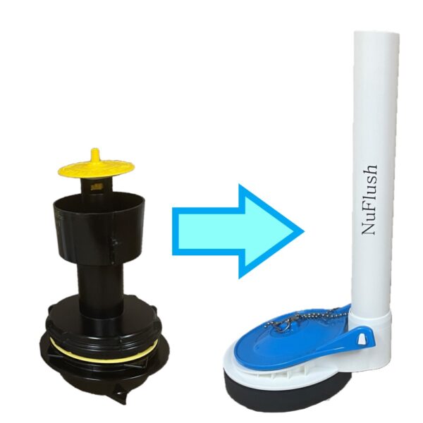 Kohler 1237538 San Souci Flapper Valve Assembly Upgrade by NuFlush - Image 4