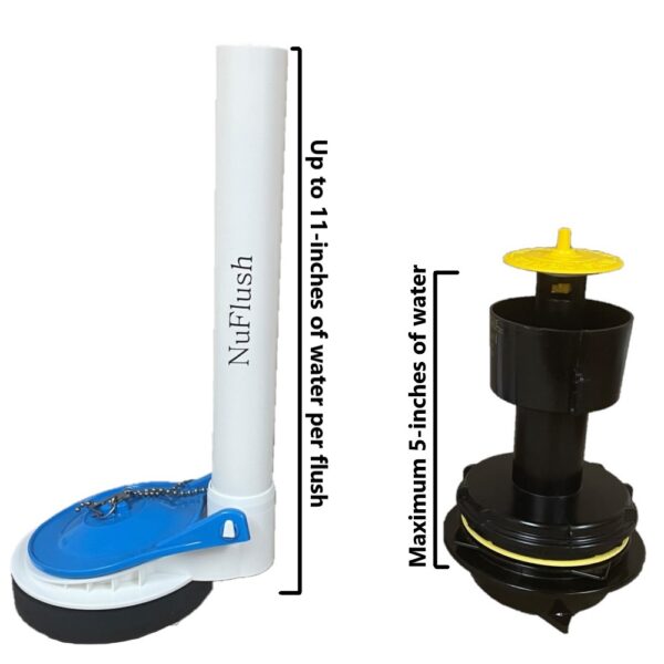 Kohler 1237538 San Souci Flapper Valve Assembly Upgrade by NuFlush - Image 3