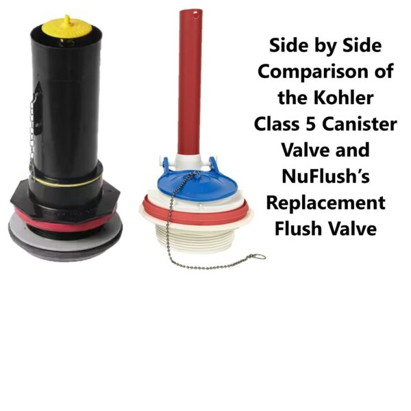 Kohler Class Five Flush Valve Upgrade by Nuflush