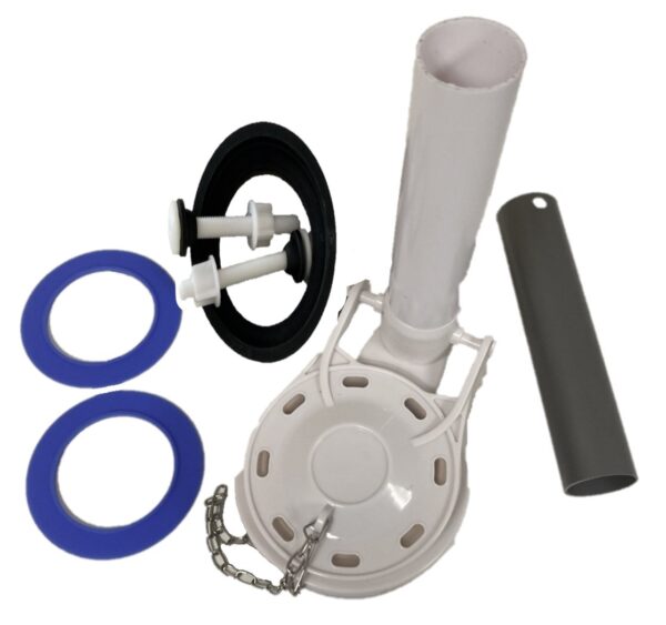 3-Inch Two-piece Flush Valve with Adjustable Tube & Two Extra Seals - Image 3