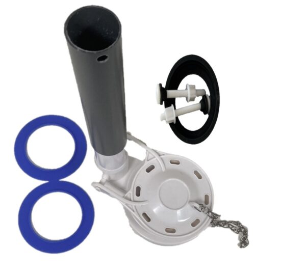 3-Inch Two-piece Flush Valve with Adjustable Tube & Two Extra Seals - Image 5