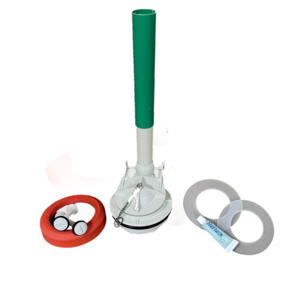 Champion 4 Toilet Flush Valve with 2 Extra Seals, Power Flusher by NuFlush - Image 2