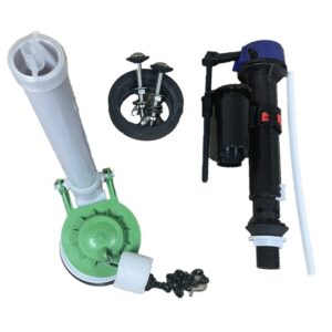 2 Piece Flush Valve with Stainless Steel Bolt Dartmouth Series Toilet for Eljer - Models # 091-2510 & 091-2515