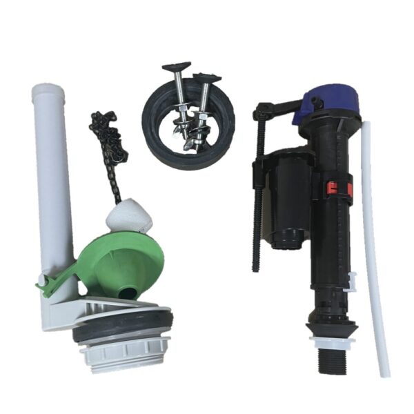 2 Piece Flush Valve with Stainless Steel Bolt Dartmouth Series Toilet for Eljer - Models # 091-2510 & 091-2515 - Image 2