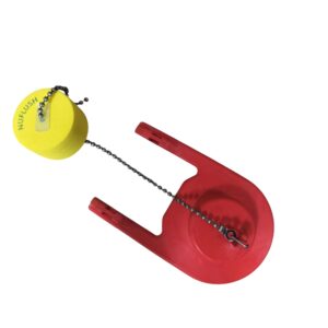 2-Inch Ultra Lite Solid Silicone Toilet Flapper with Styrofoam Insert and Adjustable Buoy Float