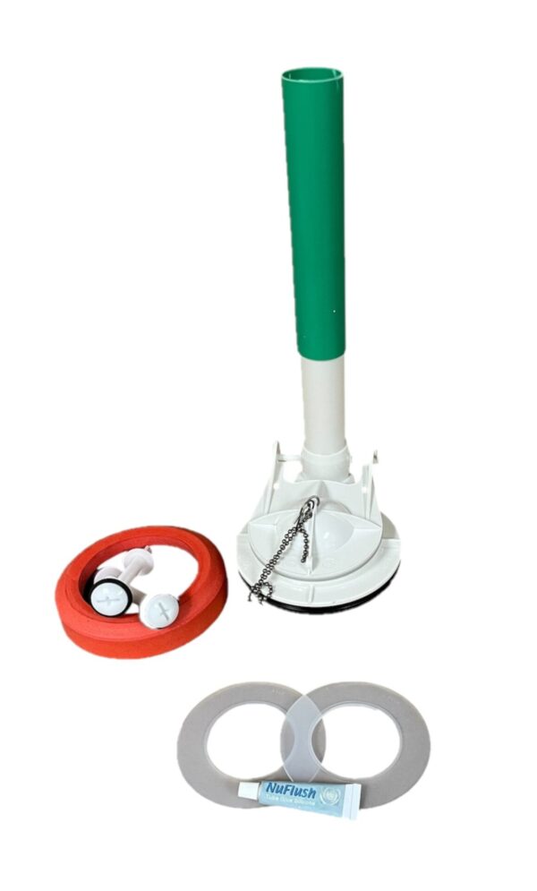Champion 4 Toilet Flush Valve with 2 Extra Seals, Power Flusher by NuFlush - Image 4
