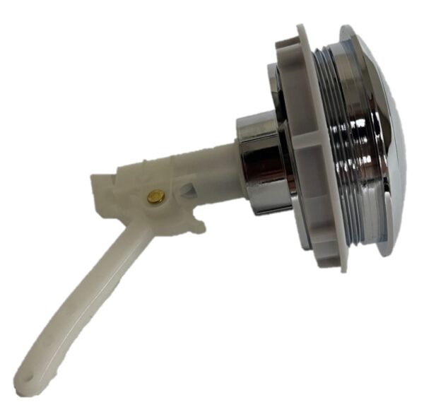 Chrome-Plated Single Flush Button for Toilet, Ratchet (58 mm) - Image 6