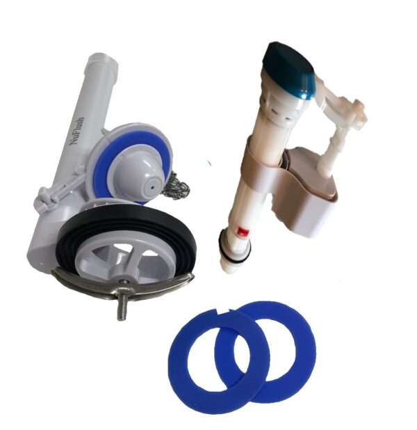 American Standard Heritage Series Toilets One Piece with 2 Extra Seals - Model - #2071 - Image 4