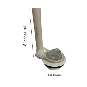 3.15 inch Flush Valve Assembly for 2-piece Toilets by NuFlush (80mm)