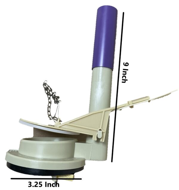 TOTO THU128 Flush Valve Replacement with a 9-inch High Overflow Extension Tube