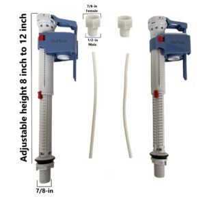 TOTO TSU99A.X Toilet Fill Valve by NuFlush with Screened Filter (2-Pack)